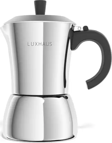 LUXHAUS Stovetop Moka Pot