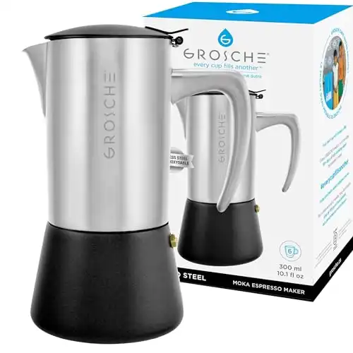 GROSCHE Milano Induction Moka Pot