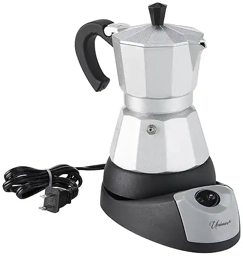 UNIWARE Electric Moka Coffee Maker